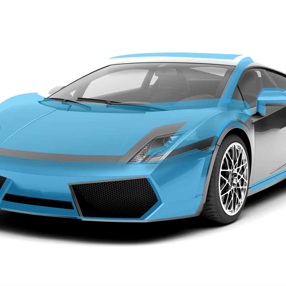 Solar Gard Clearshield Pro paint protection film shown on a car