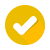 White checkmark on yellow circle.