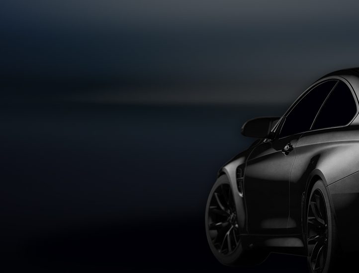ppf-clearshield-pro-matte 3d render of matte paint protection film from solar gard on a black car.